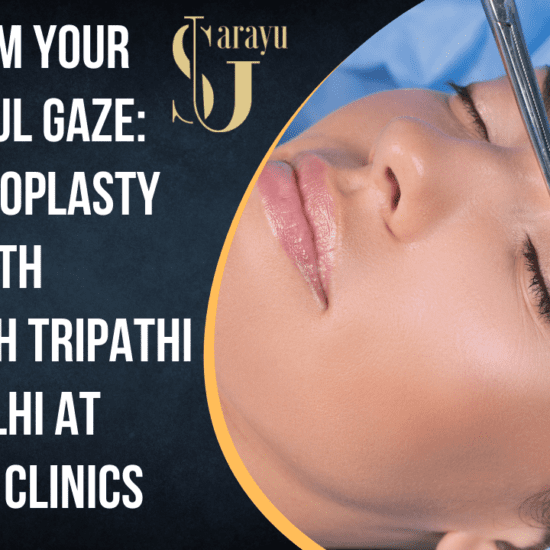 A Guide to Blepharoplasty in Delhi with Dr. Adarsh Tripathi at Sarayu Clinics