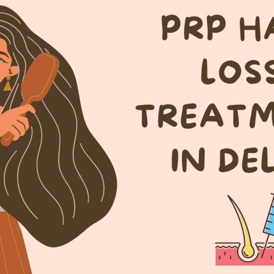 Patient receiving PRP hair loss treatment at Sarayu Clinics in Delhi