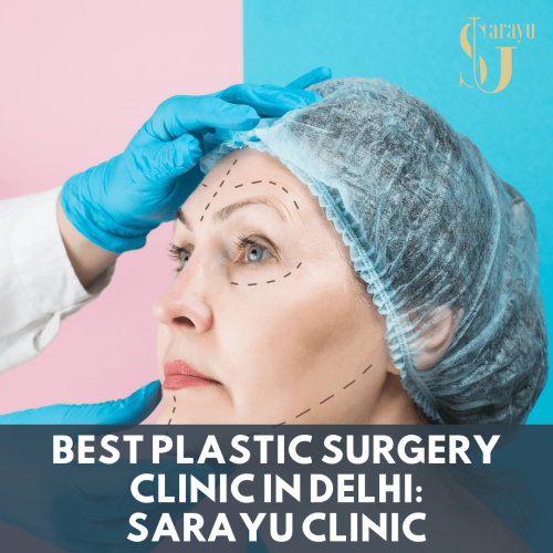 Step into sophistication and tranquility at Sarayu Clinic. Dr. Adarsh Tripathi, the best Facial Plastic Surgeon in Delhi NCR, consulting with a patient in our modern and serene interior.