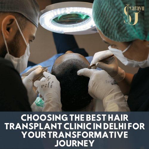 Embark on a journey to renewed hair and self-assurance at Sarayu Clinics, the forefront of Hair Transplant Clinics in Delhi.